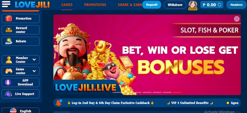 There are many forms of betting at LOVEJILI Vip