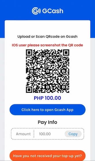 ✨Step 4: Open your GCash app, upload, or scan the QR code to make a payment.