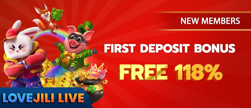 First Deposit Bonus Free 118%