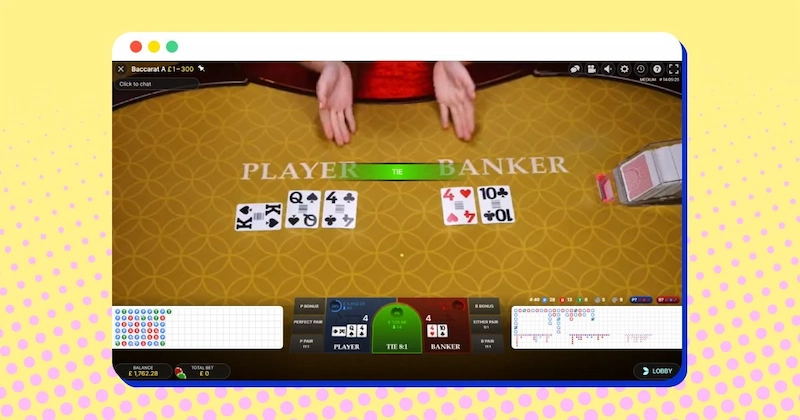 How to Play Baccarat in Detail for Beginners